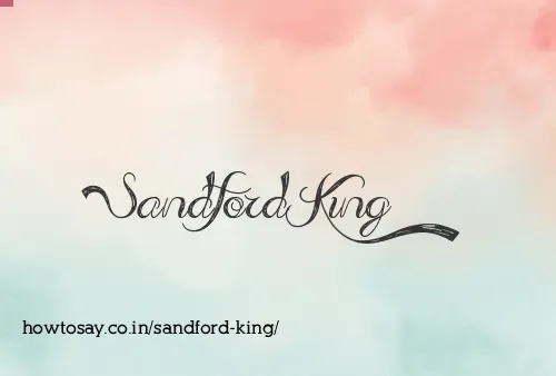 Sandford King