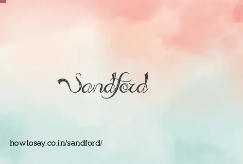Sandford