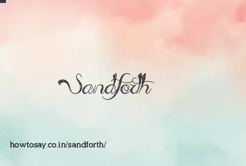 Sandforth