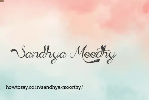 Sandhya Moorthy