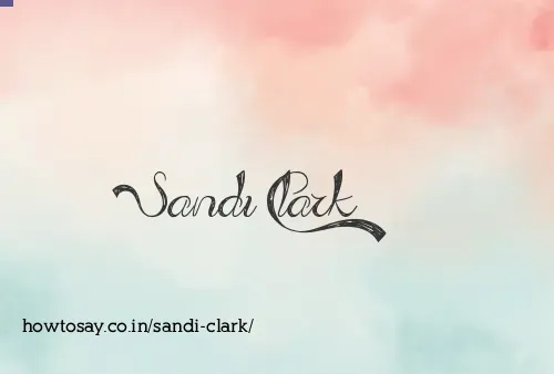 Sandi Clark