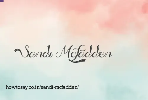 Sandi Mcfadden