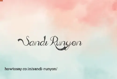 Sandi Runyon