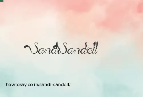 Sandi Sandell