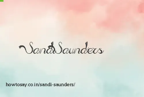 Sandi Saunders