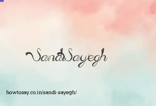 Sandi Sayegh