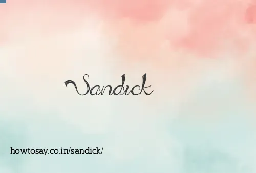 Sandick