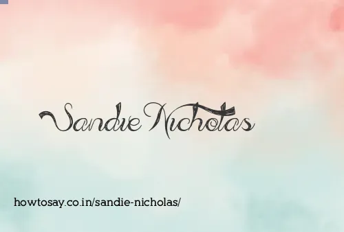 Sandie Nicholas