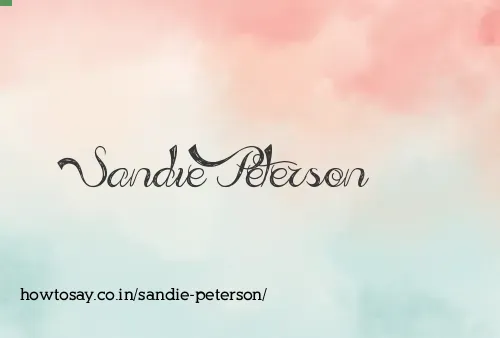 Sandie Peterson