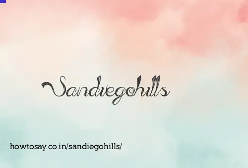 Sandiegohills