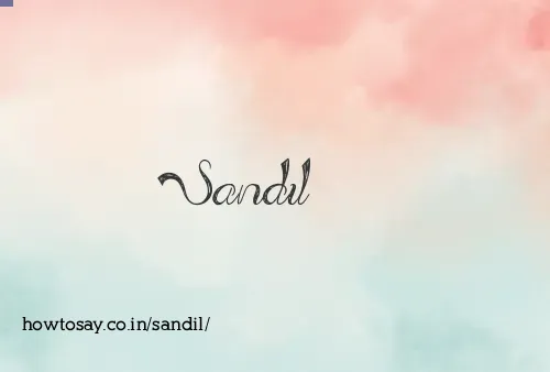 Sandil