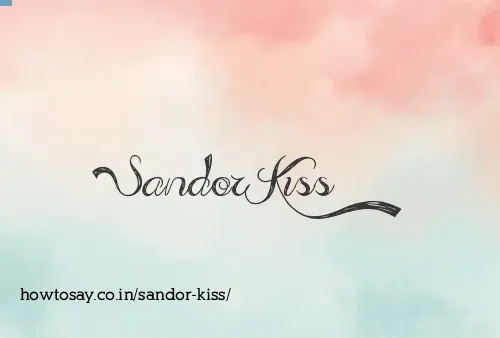 Sandor Kiss