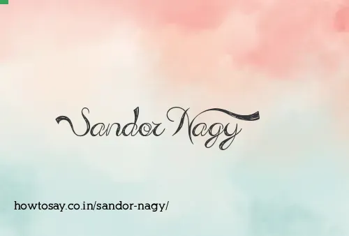 Sandor Nagy