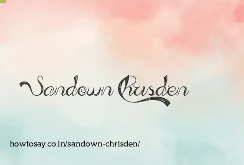 Sandown Chrisden