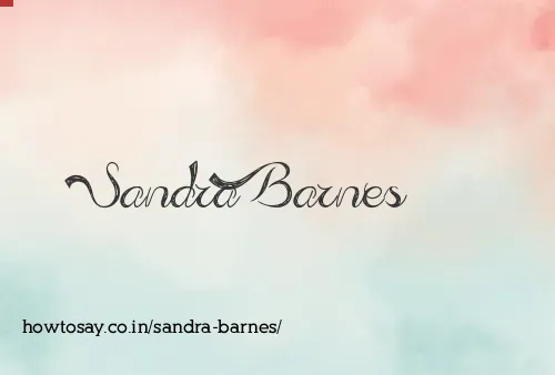 Sandra Barnes