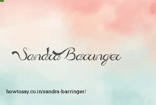Sandra Barringer