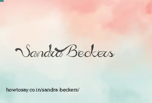 Sandra Beckers