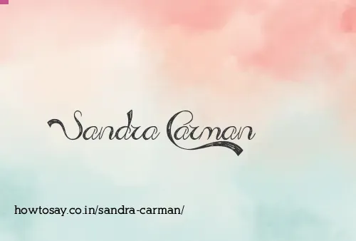 Sandra Carman
