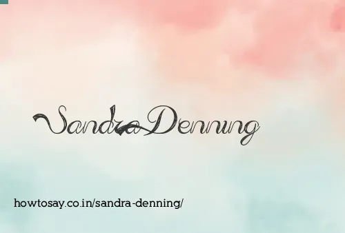 Sandra Denning