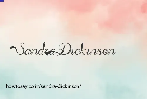 Sandra Dickinson