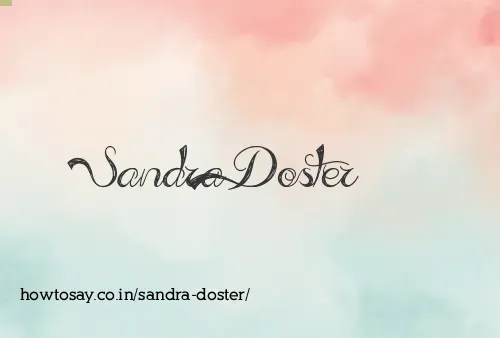 Sandra Doster