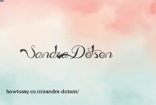 Sandra Dotson