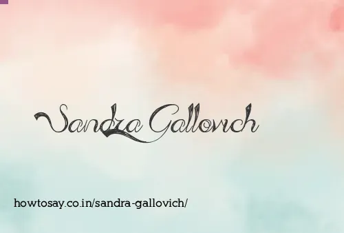 Sandra Gallovich