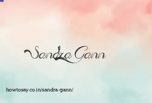Sandra Gann