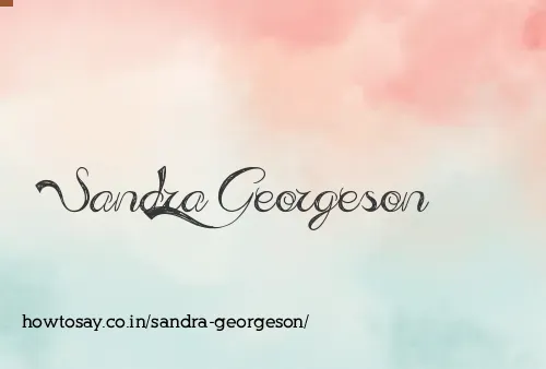 Sandra Georgeson