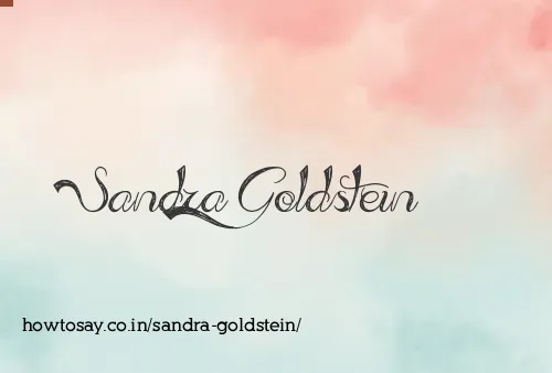 Sandra Goldstein