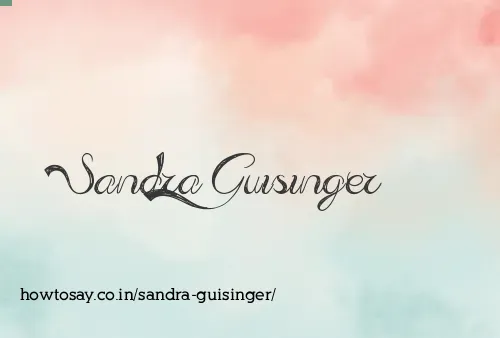 Sandra Guisinger