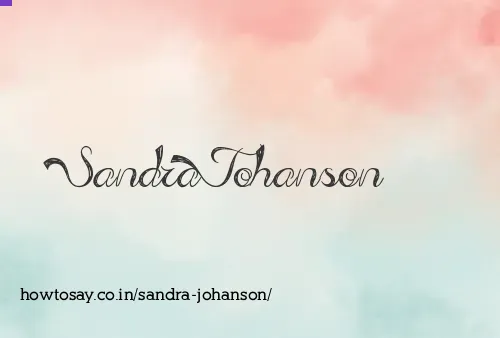 Sandra Johanson