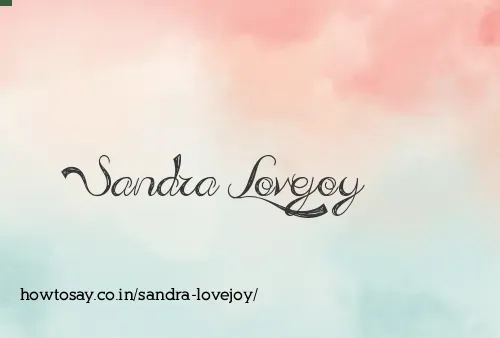 Sandra Lovejoy