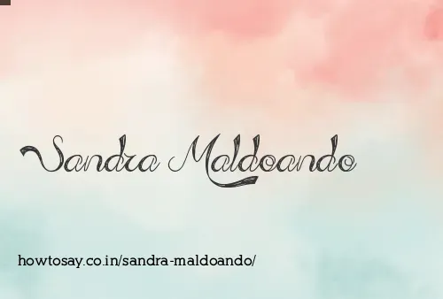 Sandra Maldoando