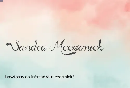 Sandra Mccormick