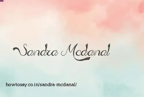 Sandra Mcdanal