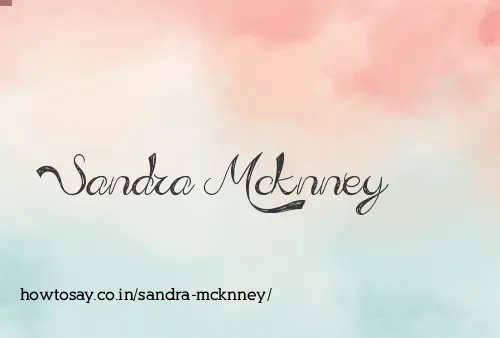 Sandra Mcknney