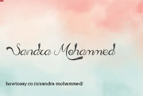 Sandra Mohammed