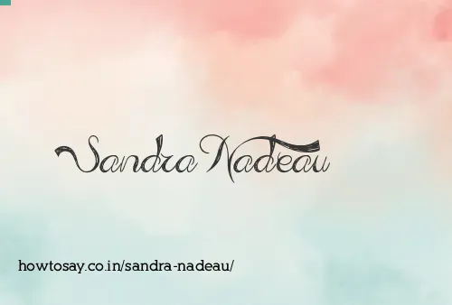 Sandra Nadeau