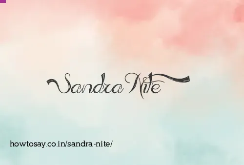 Sandra Nite