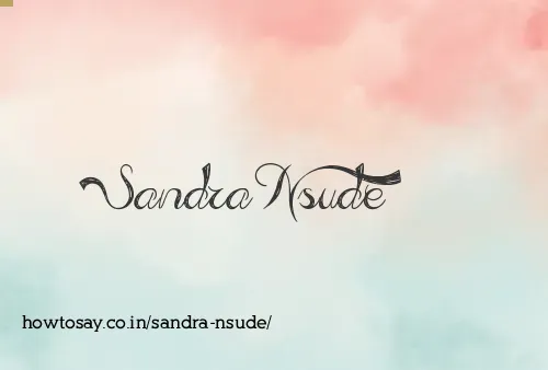 Sandra Nsude