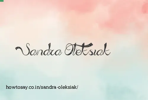 Sandra Oleksiak