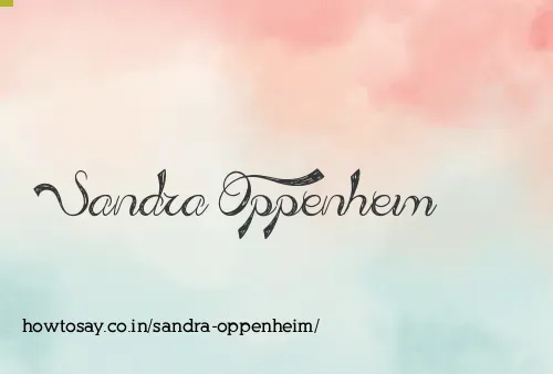Sandra Oppenheim
