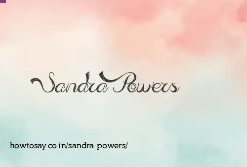 Sandra Powers