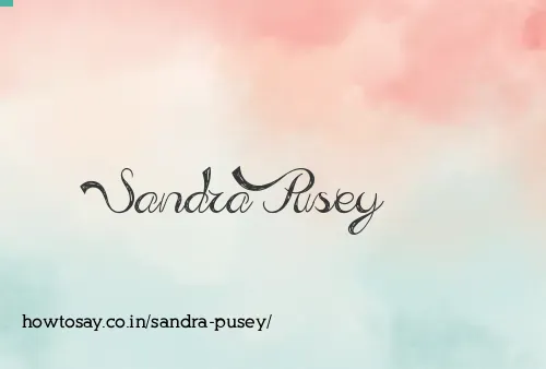 Sandra Pusey