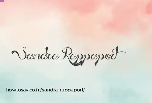 Sandra Rappaport