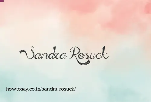 Sandra Rosuck