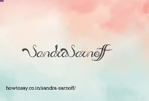 Sandra Sarnoff