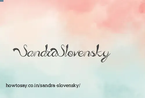 Sandra Slovensky
