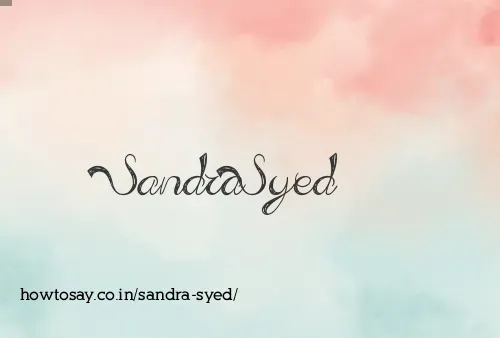 Sandra Syed